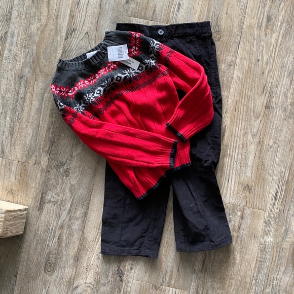 4t boy christmas outfit